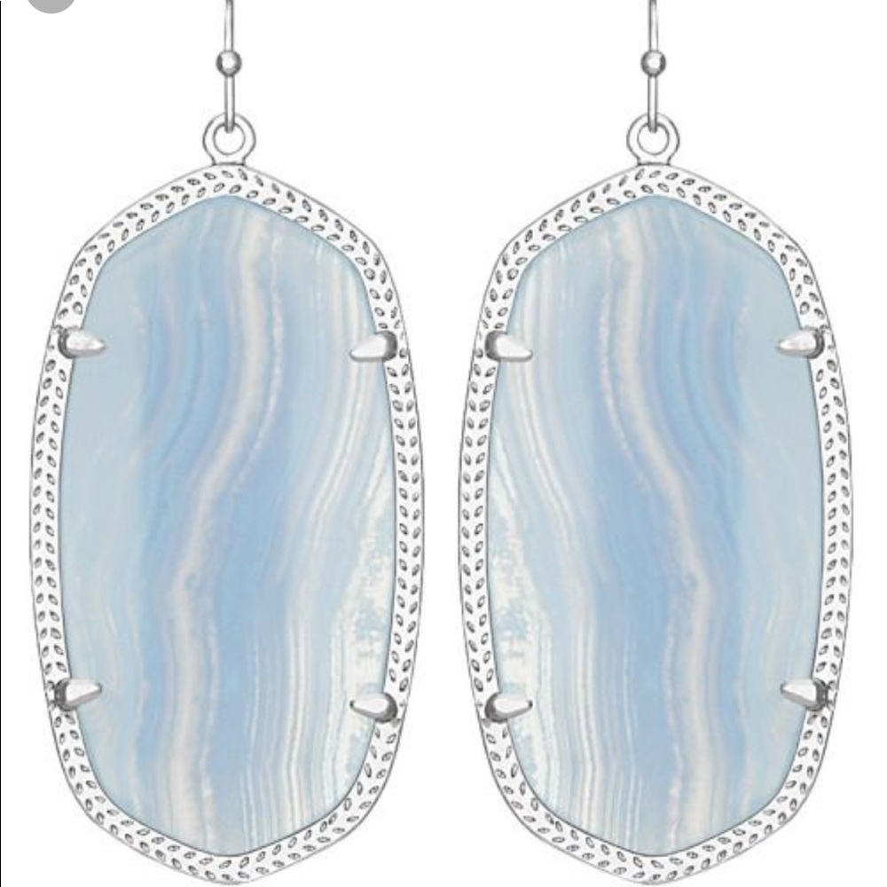 Kendra Scott limited edition blue lace agate